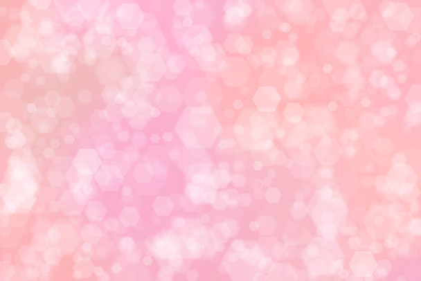 Krásné měkké růžové abstraktní pozadí s bokeh - Fotografie, Obrázek