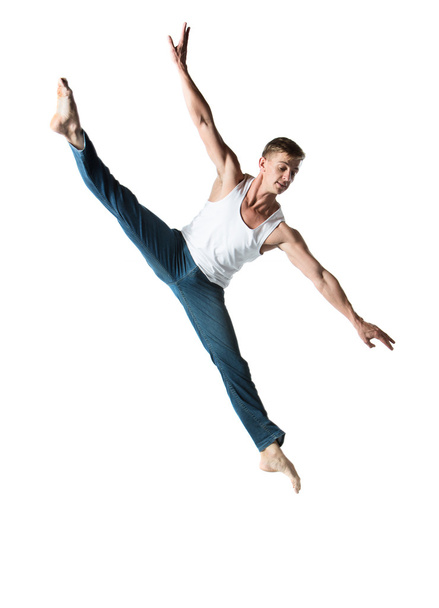 Caucasian male dancer - Photo, Image