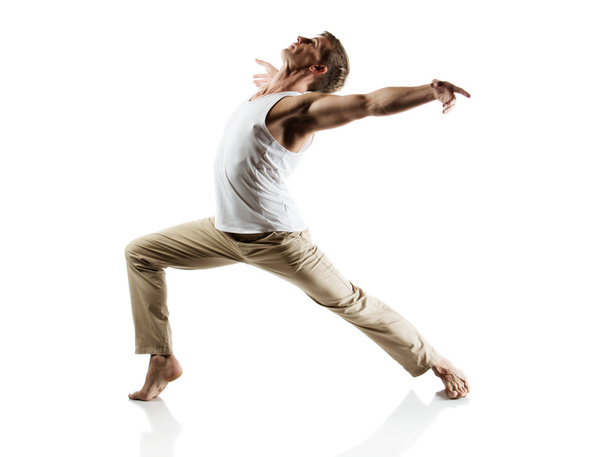 Caucasian male dancer - Фото, зображення
