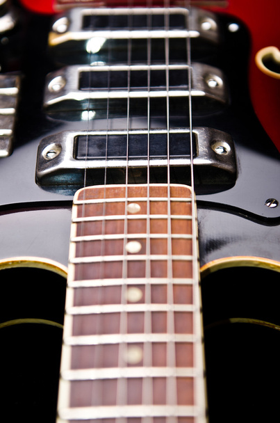 Close up of music guitar - Φωτογραφία, εικόνα