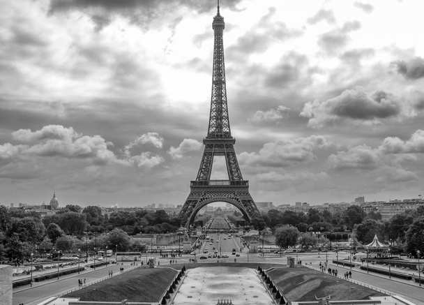 Tour Eiffel, Paris. - Fotoğraf, Görsel