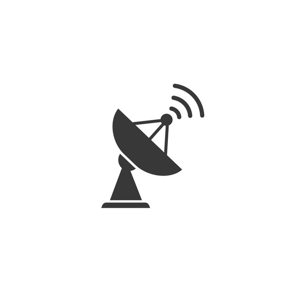 Satellite vector icon, wireless satellite icon vector - Vector, Image