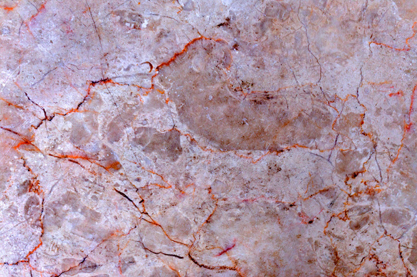 naturrosa Marmor mit alten Rissen  - Foto, Bild