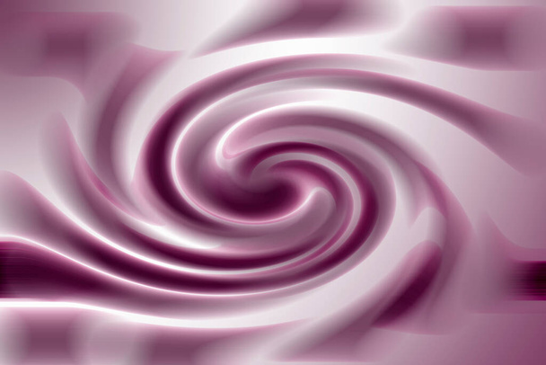 Purple and white abstract spiral shape and curly pattern. - Photo, Image