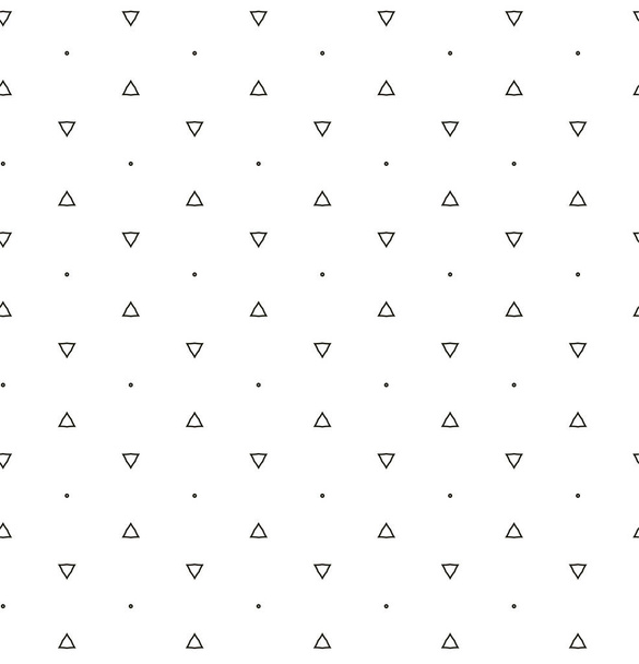 Geometric abstract seamless pattern, vector illustration - Vektor, Bild