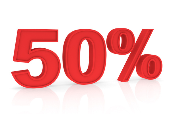 Discount 50% - Photo, Image