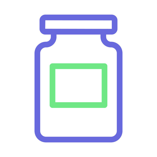 Jar Icono de vector aislado que puede modificar o editar fácilmente - Vector, imagen