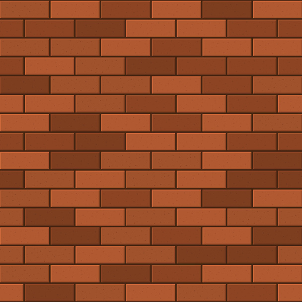 Seamless Pattern of Red Brick. Vector - Vector, Image