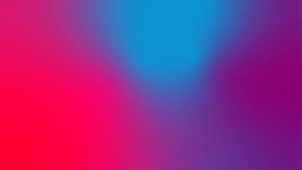 Textura de fondo de vidrio suave de neón ligero abstracto en gradiente colorido vibrante. - Vector, Imagen