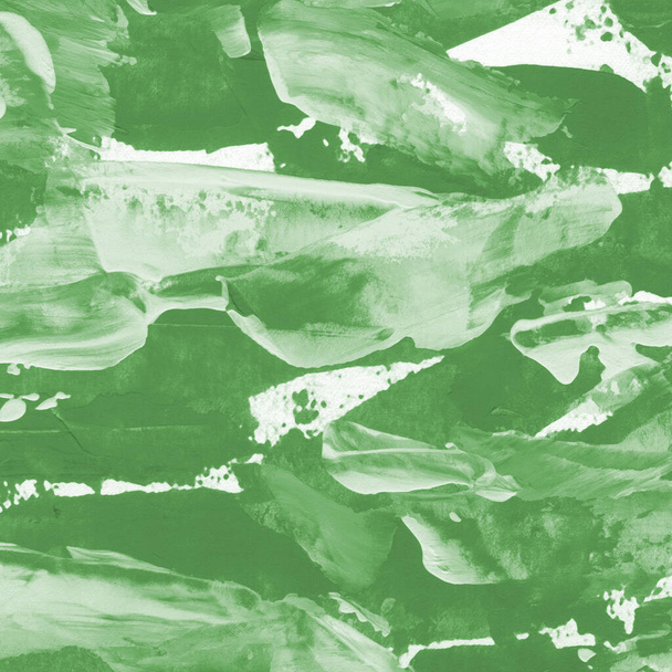 green acrylic abstract pattern background  - 写真・画像