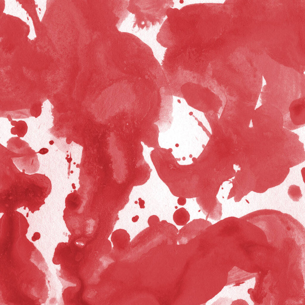 赤いアクリル抽象的なパターンの背景  - 写真・画像