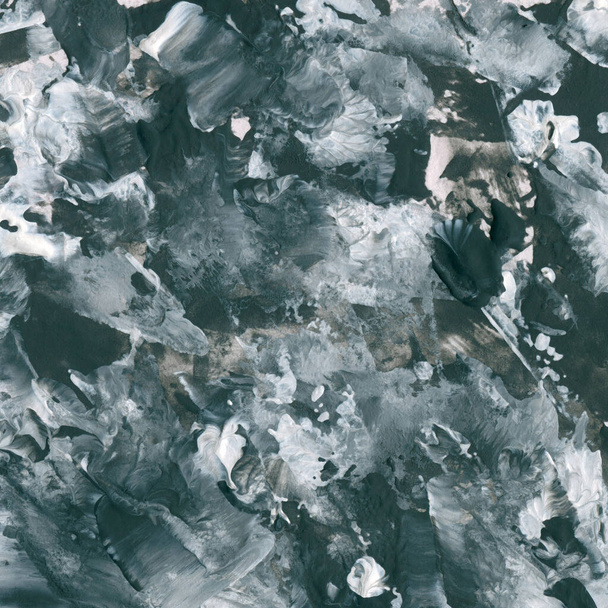 Αφηρημένη πολύχρωμη ακρυλική υφή, πλήρες πλαίσιο φόντο - Φωτογραφία, εικόνα