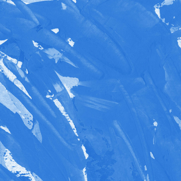 blue acrylic abstract pattern background - Фото, зображення