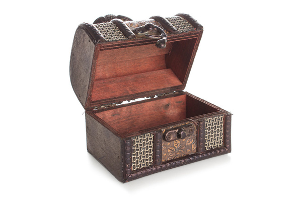 Brown jewelry box - Photo, Image