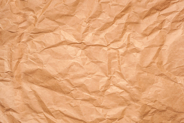 tekstura starego żółtego kruszonego papieru - Zdjęcie, obraz