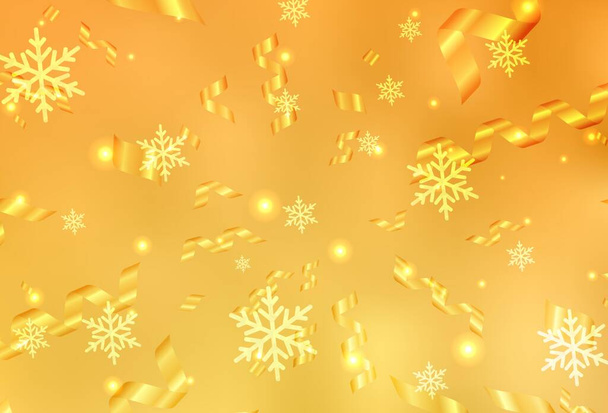 Ελαφρύ κίτρινο διάνυσμα υφή σε στυλ γενεθλίων. Ένα πολύχρωμο σχέδιο σε χριστουγεννιάτικο στυλ με κλίση. Μοτίβο για διαφημίσεις, αφίσα, πανό των βιβλίων. - Διάνυσμα, εικόνα