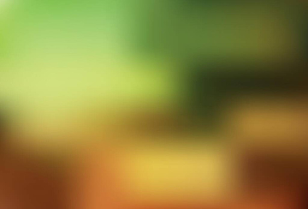 Hellgrünes, gelbes Vektor-Hochglanz-abstraktes Layout. Eine völlig neue farbige Illustration im Unschärfestil. Das beste unscharfe Design für Ihr Unternehmen. - Vektor, Bild