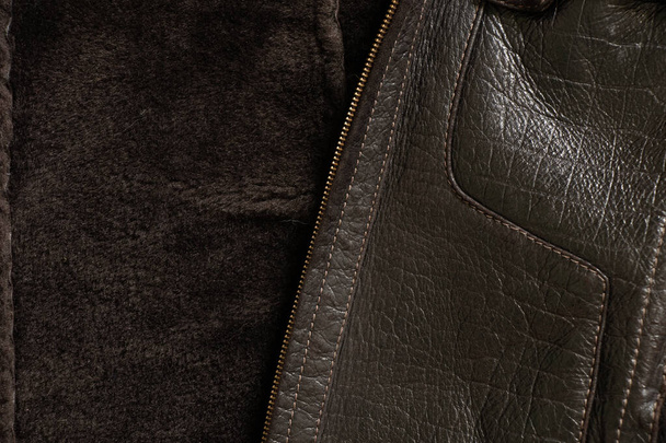 черный пиджак в качестве фонового крупного плана - Фото, изображение