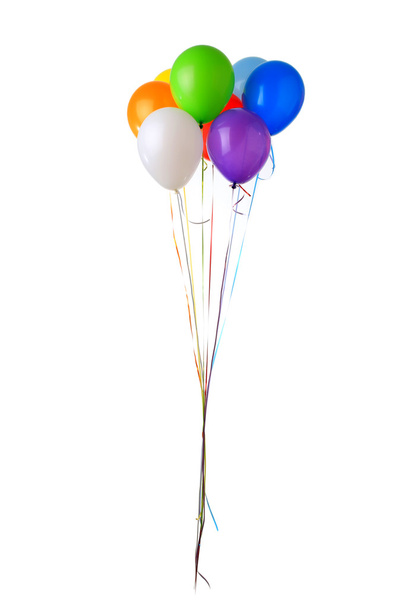 Color glossy balloons - Фото, изображение