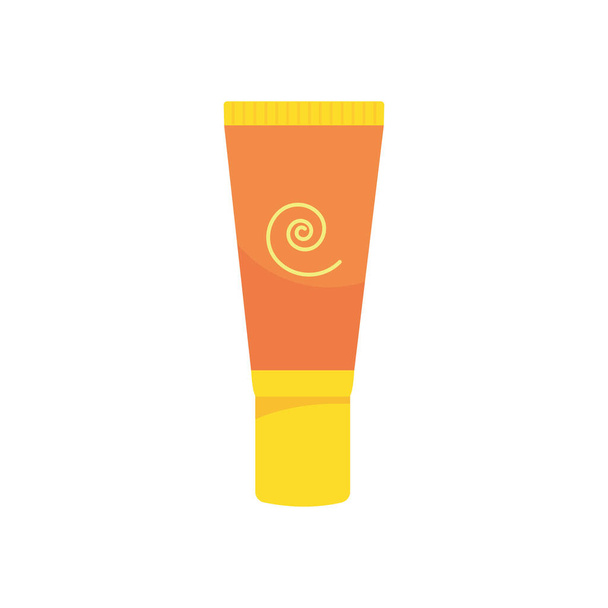 sunscreen bottle icon, vector illustration - Vector, Image