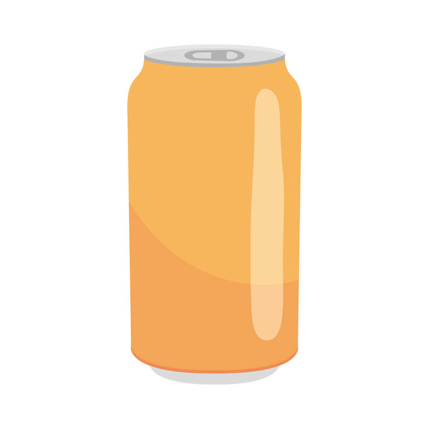 orange can icon, colorful design - Vector, Image