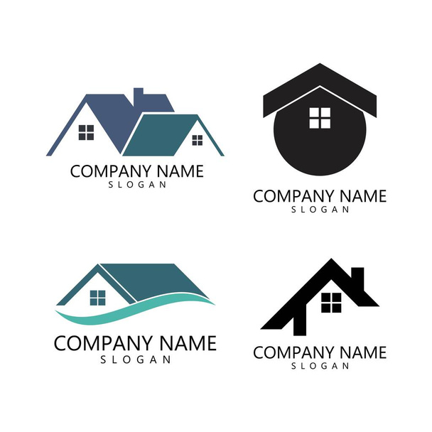 Логотип недвижимости - Вектор,изображение
