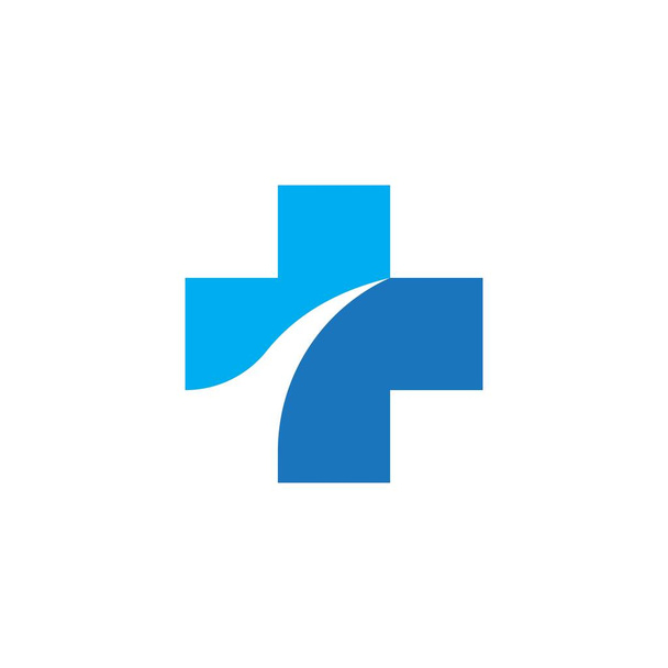 Egészségügy orvosi logó sablon vektor illusztráció tervezés - Vektor, kép