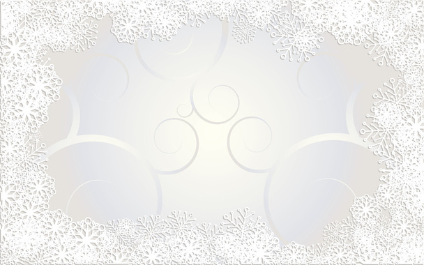 Срібні Різдвяна листівка
 - Вектор, зображення