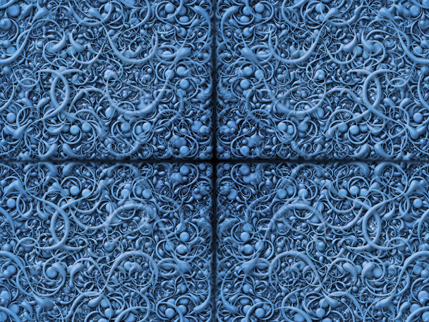 Scroll patroon - Foto, afbeelding