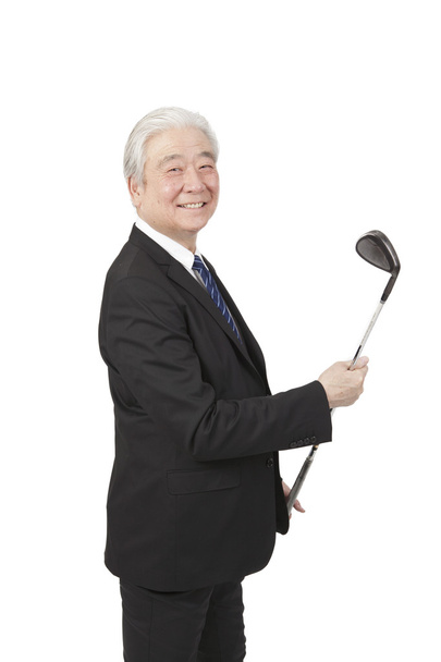 Senior businessman h - Фото, изображение