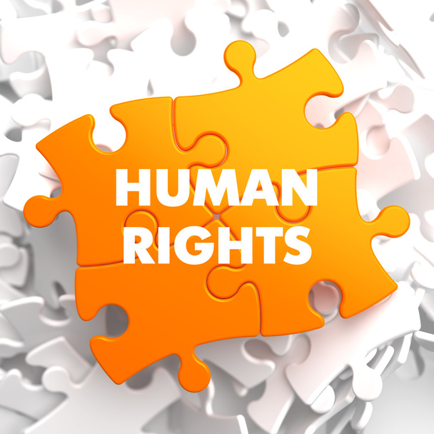 Direitos humanos no enigma laranja
. - Foto, Imagem
