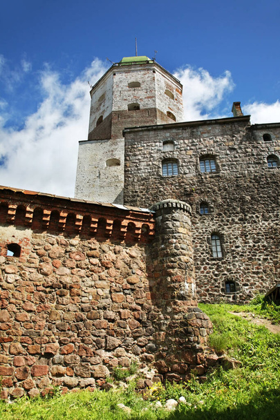 View of Vyborg castle. Russia - Foto, imagen