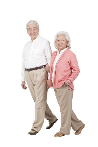Portrait of senior couple - 写真・画像