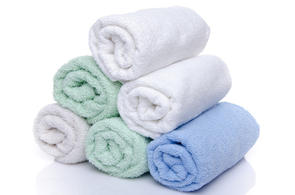 μαλακές πετσέτες - Φωτογραφία, εικόνα