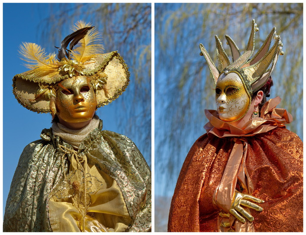Venezianischer Karneval in Annecy, Frankreich - Foto, Bild