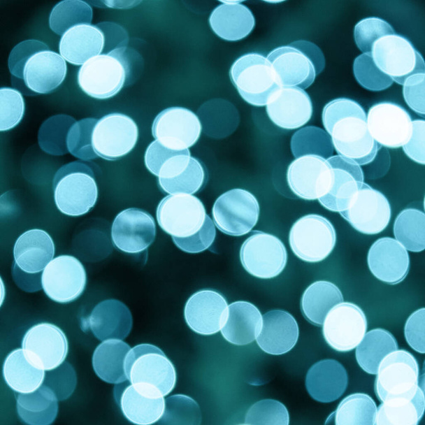 Defocused bokeh lights, abstract holiday background. - Фото, зображення