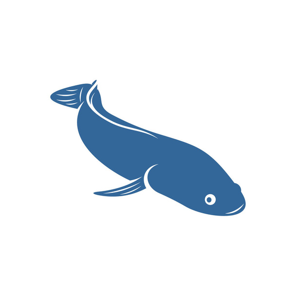 Fisch Kork Logo Vektor, Kreative Fisch Kork Logo Design Konzepte Vorlage, Symbol-Symbol, Illustration - Vektor, Bild