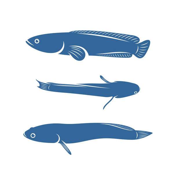 Fish Cork logo vektori, Creative Fish Cork logo suunnittelu konsepteja malli, kuvake symboli, kuva - Vektori, kuva