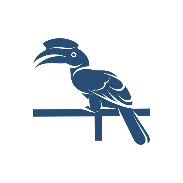 ランコン鳥のデザインベクトルのイラスト,クリエイティブランコン鳥のロゴデザインコンセプトテンプレート,アイコンシンボル - ベクター画像