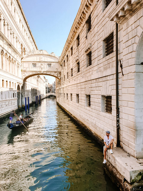 Італія Венеція, майже порожнє місто Венеції влітку 2020 року з 19 пандемії сплеску в Італії - Фото, зображення