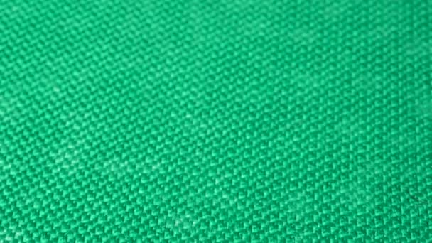 Billiard table cloth close-up textura makro - Záběry, video