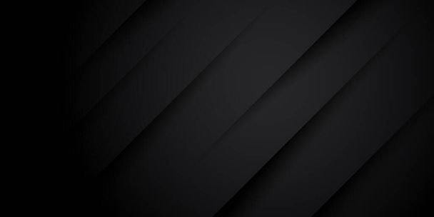 Moderno 3d negro neutro carbono abstracto fondo moderno minimalista para el diseño de la presentación. Traje para negocios, empresas, instituciones, fiestas, fiestas, seminarios y charlas - Vector, Imagen