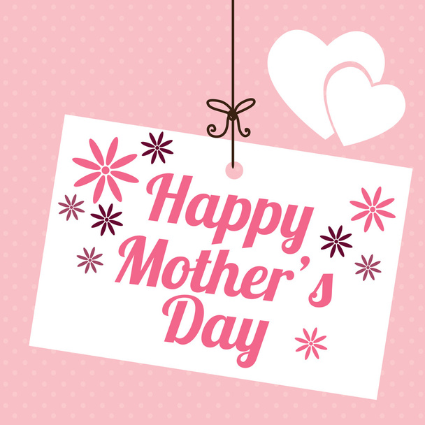 Mothers day design - Vector, Image