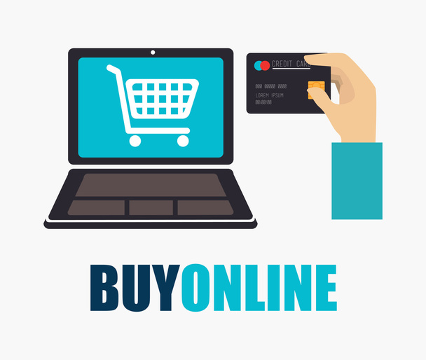 Koupit online - Vektor, obrázek