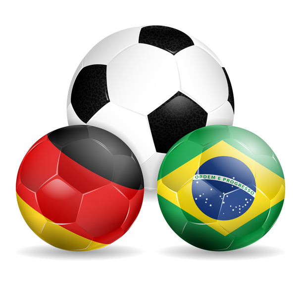 Soccer Balls - Vector, Image