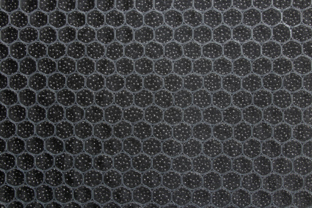 φίλτρο άνθρακα για τον καθαρισμό του αέρα με τη μορφή κυψελών ως υπόβαθρο - Φωτογραφία, εικόνα
