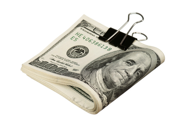 Доллары с клипом
 - Фото, изображение