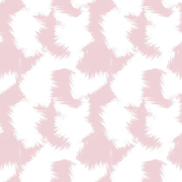 Pink Brush Stroke camuflaje abstracto sin costura patrón de fondo adecuado para textiles de moda, gráficos - Vector, imagen