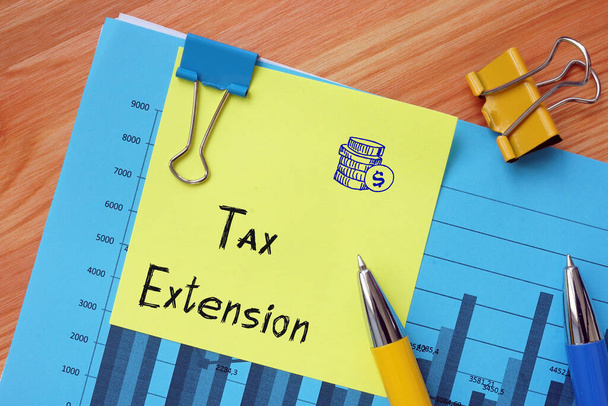 Značka rozšíření daně na listu - Fotografie, Obrázek