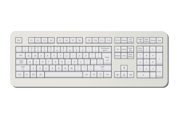 Tastatur - Vektor, Bild